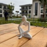 Düşünen Soyut Figür Dekoratif Modern Heykel