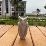 Geometrik Baykuş Biblo Minimal Dekoratif Obje